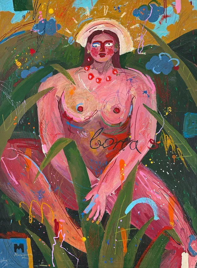 Зображення "Untitled" від Ірина Максимова, розмір: 100x100cm, матеріали: Акрил на полотні, медіум: Малюнок, місто: Київ, ціна: $2000