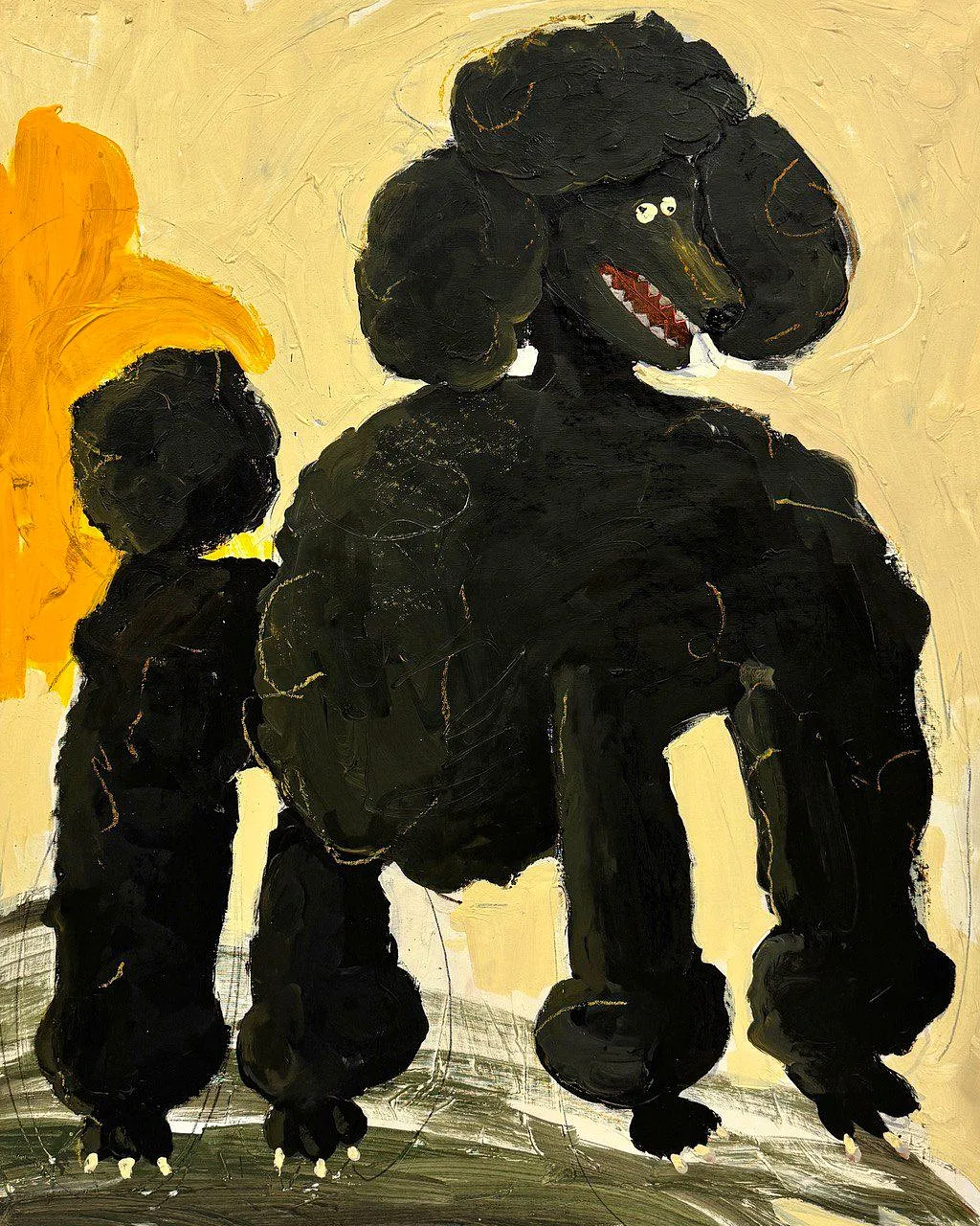 Image of Untitled by Iryna Maksymova, size: 100x100cm, made of Acrylic on canvas, Painting medium, from Kyiv, priced at $2000