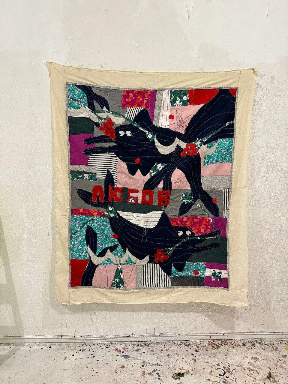 Image of Untitled by Iryna Maksymova, size: 100x100cm, made of Acrylic on canvas, Painting medium, from Kyiv, priced at $2000